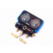 Коллектор манометрический VALUE VRM2-B-0401 R22,R134A,R410A,R407C в кейсе