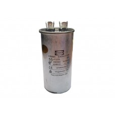 Конденсатор 55 мкФ металл CBB65-55-450