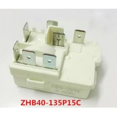 Пусковое реле компрессора Jiaxipera ZHB40-135P15C, 4346040285 (белый)